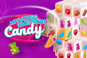Mahjong Dimensions Candy 640 seconds